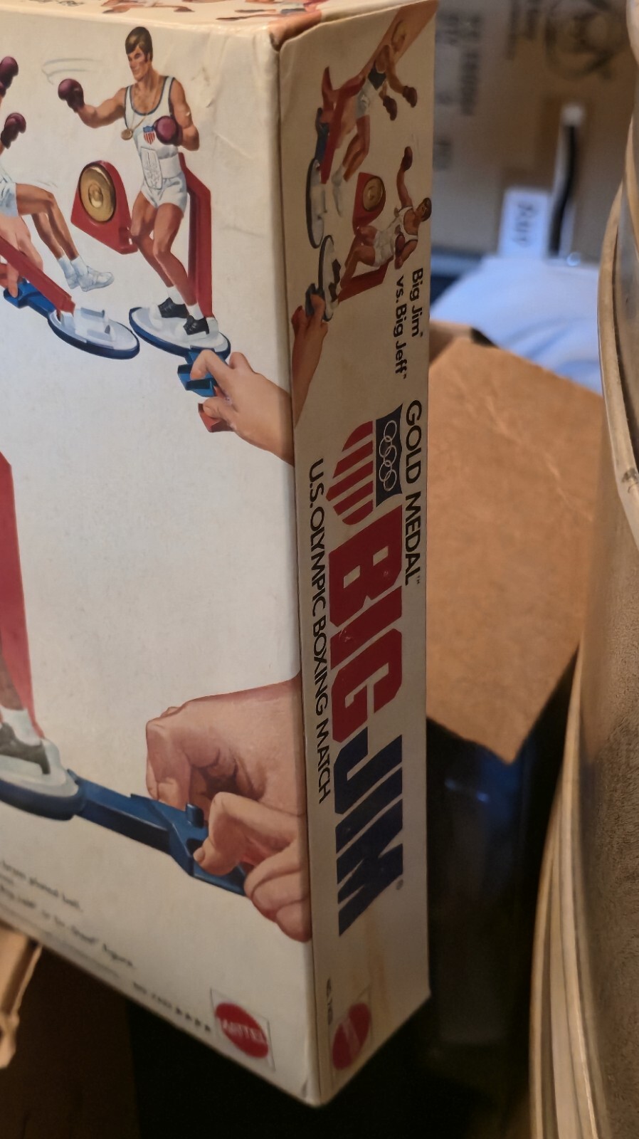 Vintage Mattel Big Jim And Jush US Gold Metal Olympics 2 PACK RARE FACTORY SEAL
