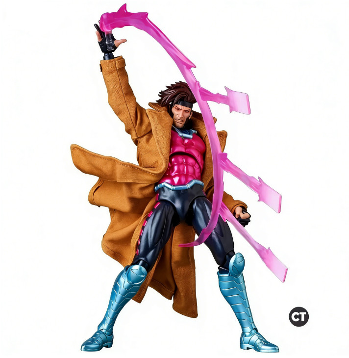 Gambit X-Men Comic Version w/Accessory 6&Prime; Action Figure New Box CT Toys #131