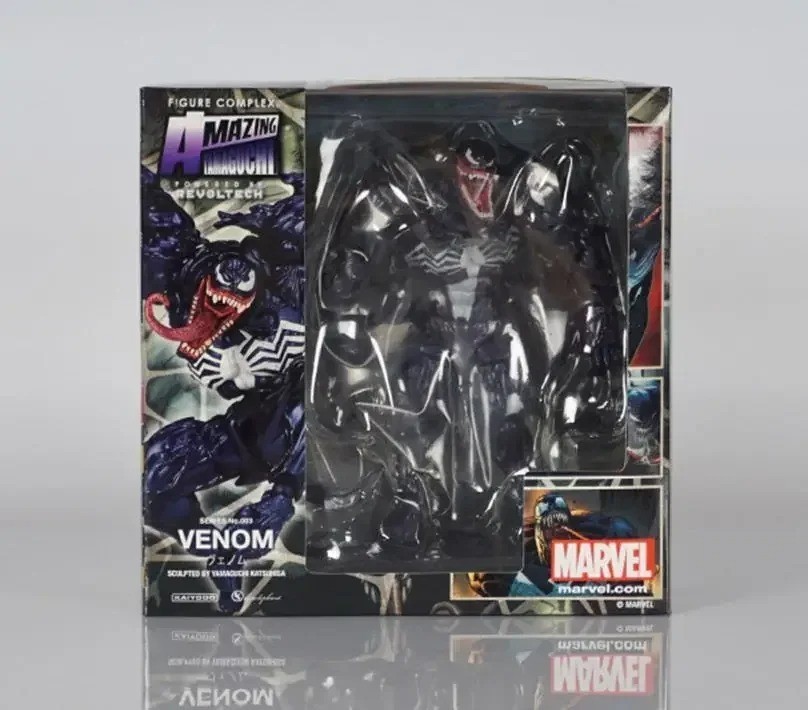 6.7 » Venom Action Figure Yamaguchi Revoltech Poseable Collectible Toy 17cm Gift