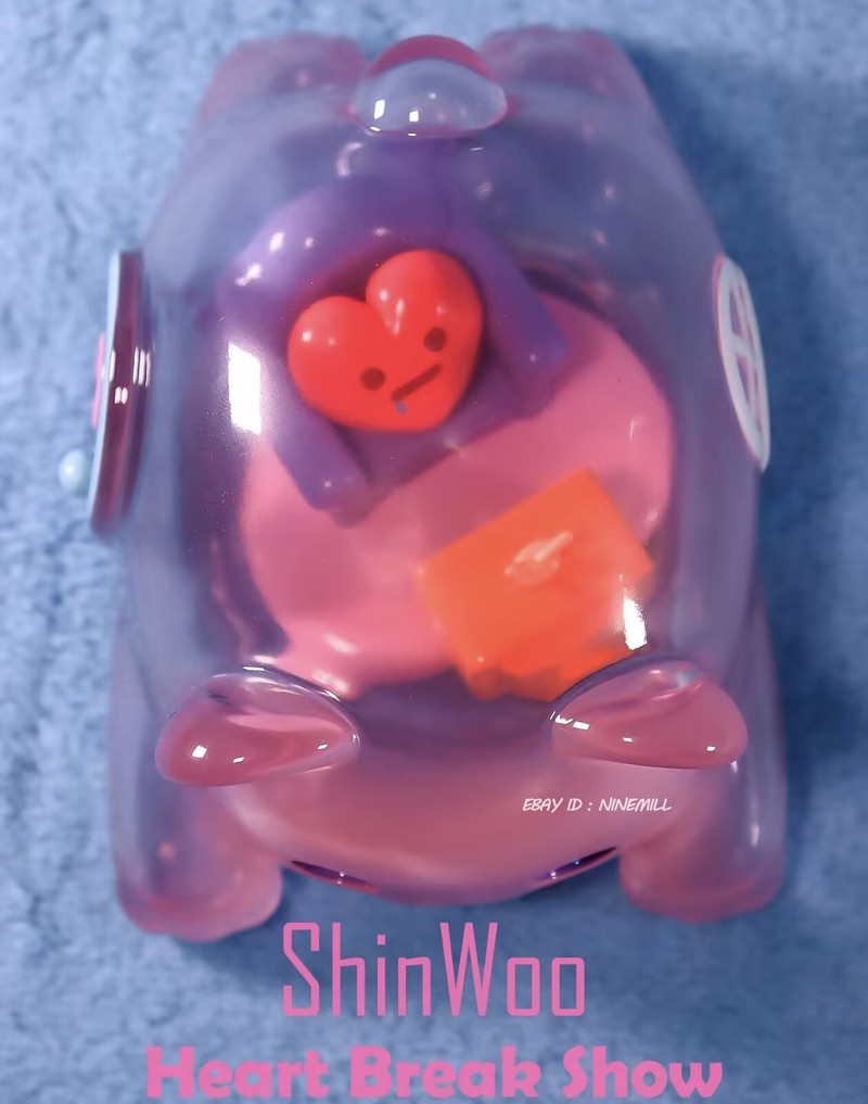 FINDING Shinwoo Heart Break Show Model Statue Limited Edition Tidal Current