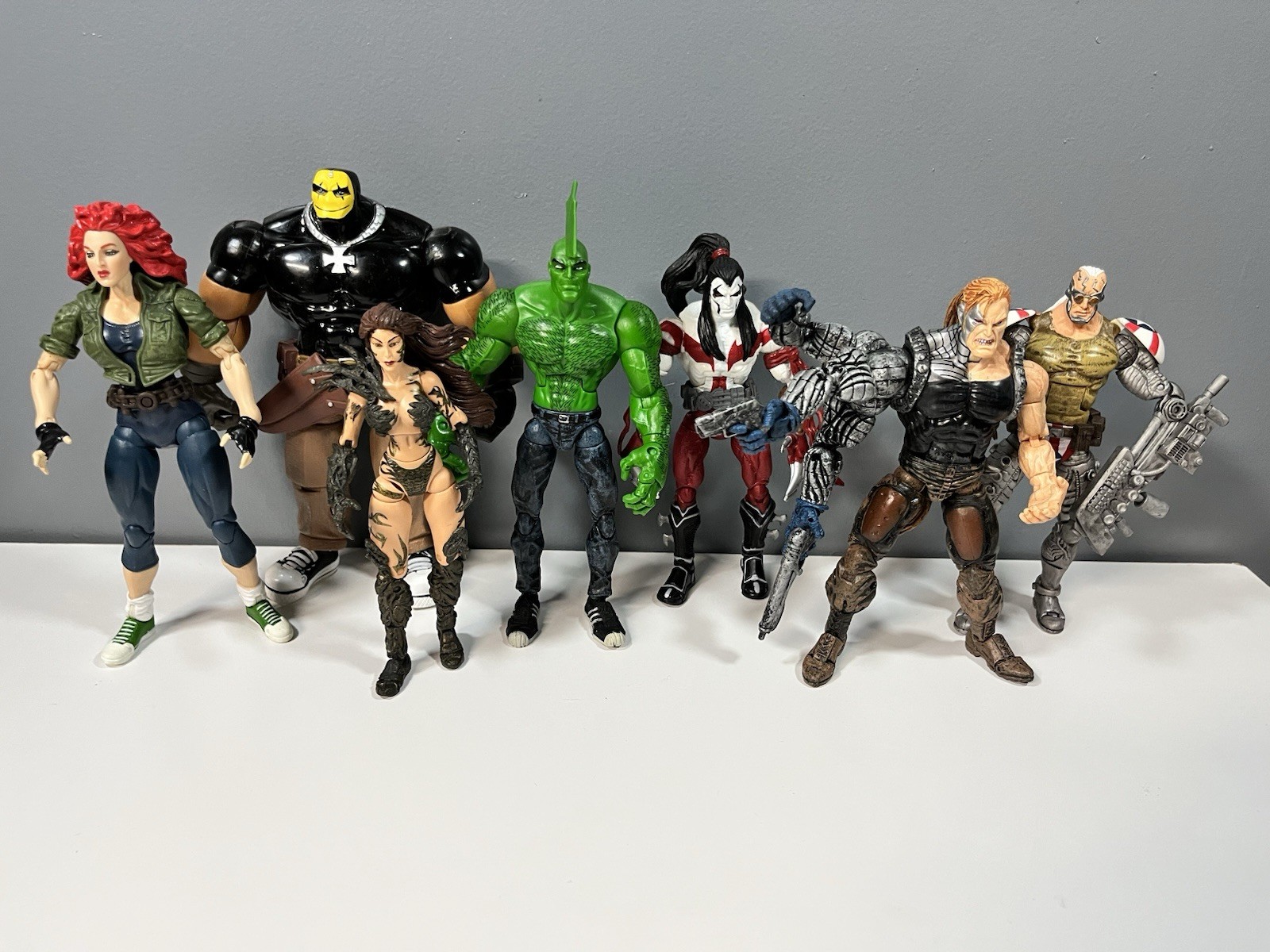 Legendary Comic Book Heroes Lot Of 7 Figures ToyBiz 2007 Marvel Legends