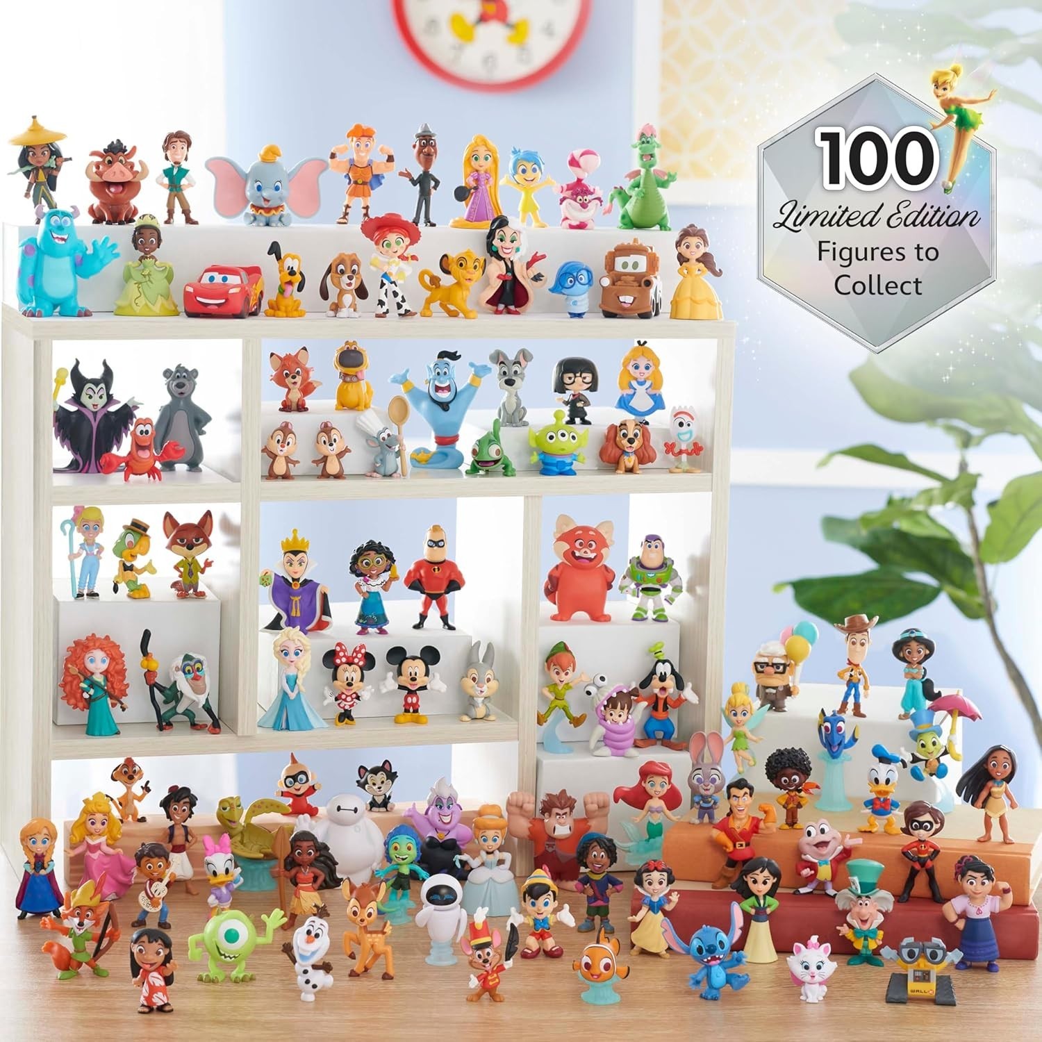 Disney100 Epic Transformations: Limited Edition 8-Figure Collection for Ages 3+