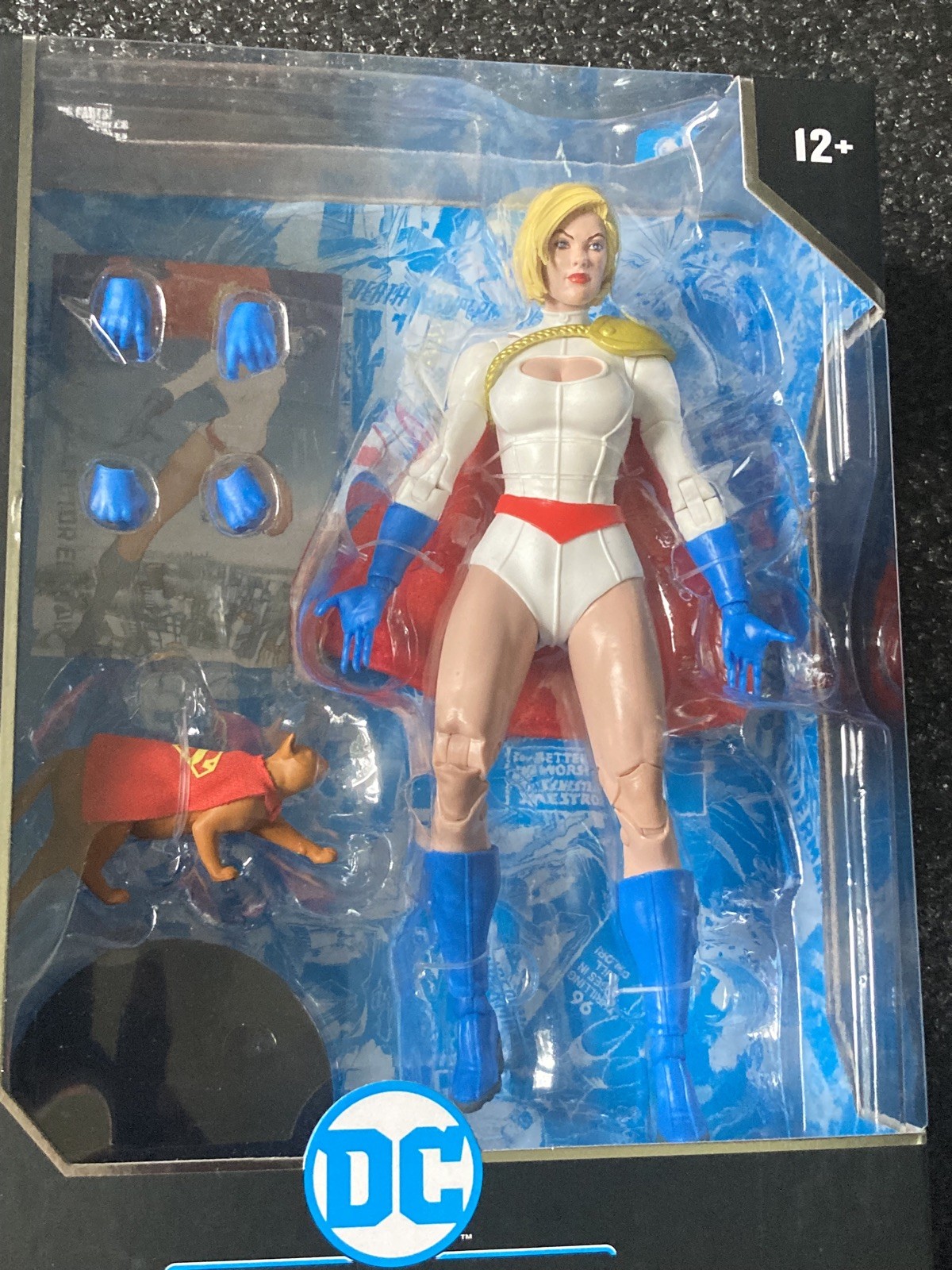 McFarlane DC Multiverse POWER GIRL-Collector Edition #31-MINT BOX-AWESOME FIG!!