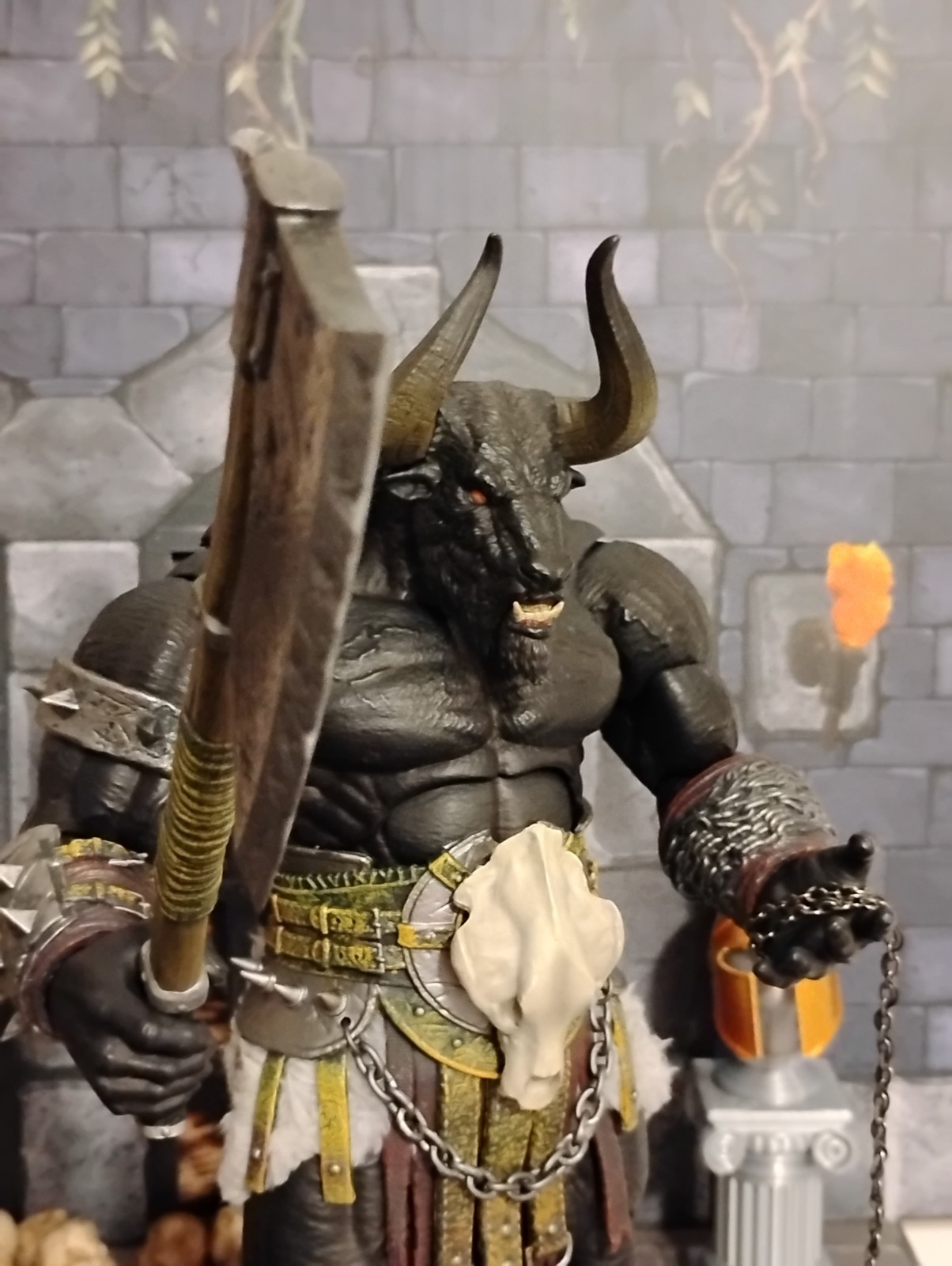 Xesray Studio Combatants Fight For Glory THALES The Shredder 9&Prime; Minotaur