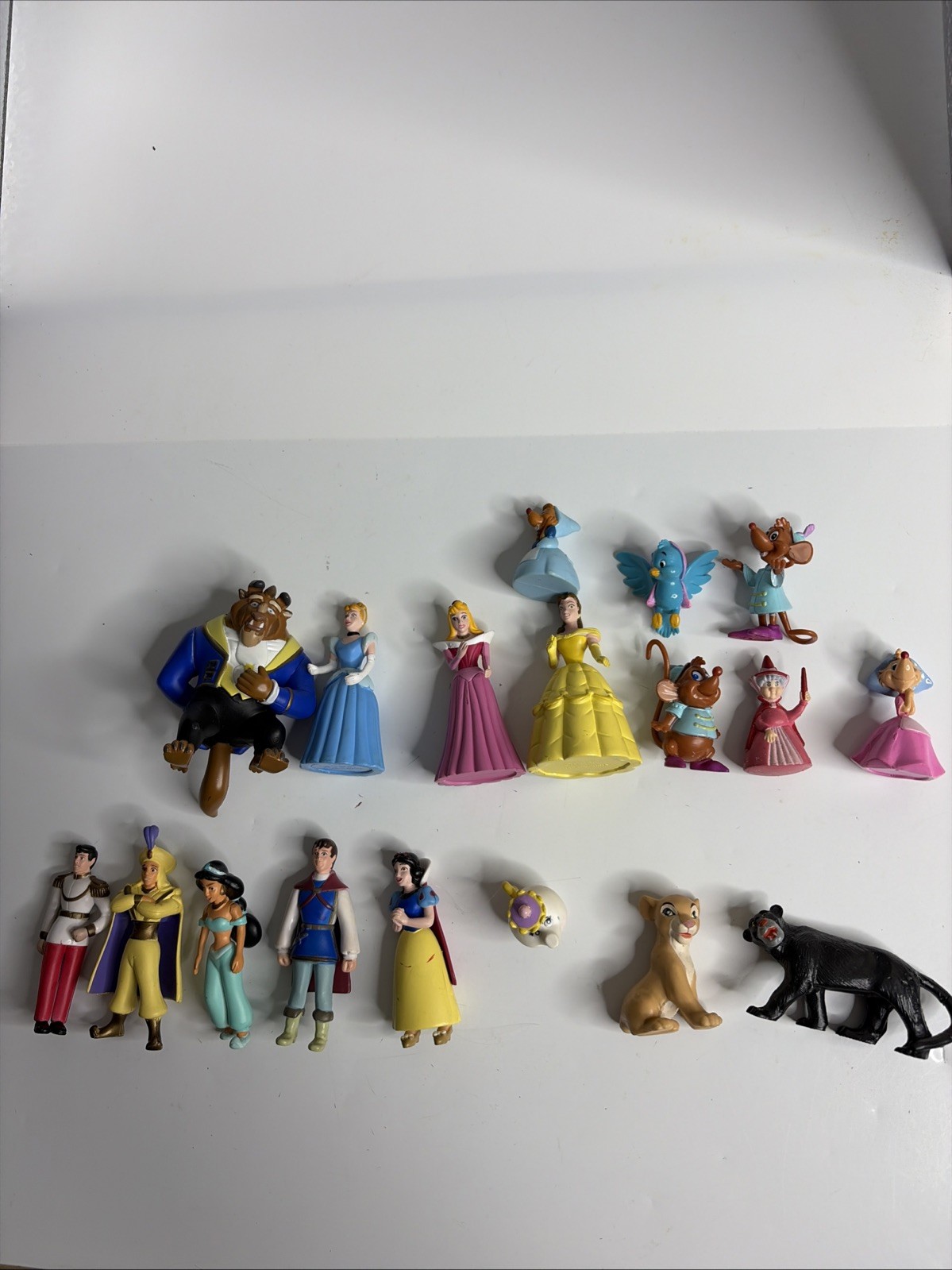 Disney’s PVC Figures Beauty&Beast/Cinderella/Aladdin/Snow White & Others