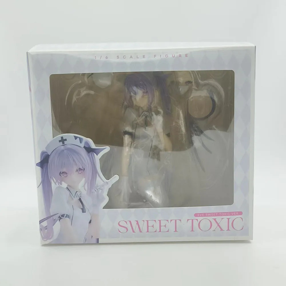 Pink Charm 1/6 PVC Eve Doll Nurse Uniform Anime Action Figure Gift 16cm