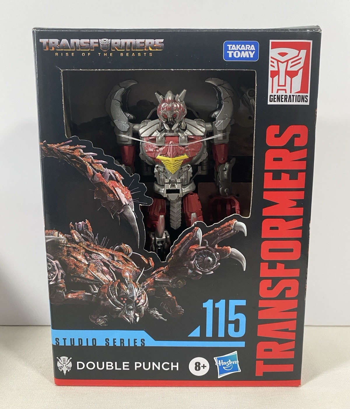 Transformers Studio Series Deluxe Class 115 Double Punch Action Figure New