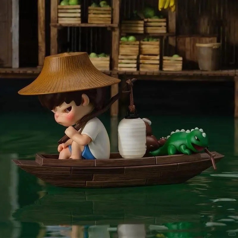 Authentic Hirono Floating Market Figures Thailand Limited Toy Gift Hot