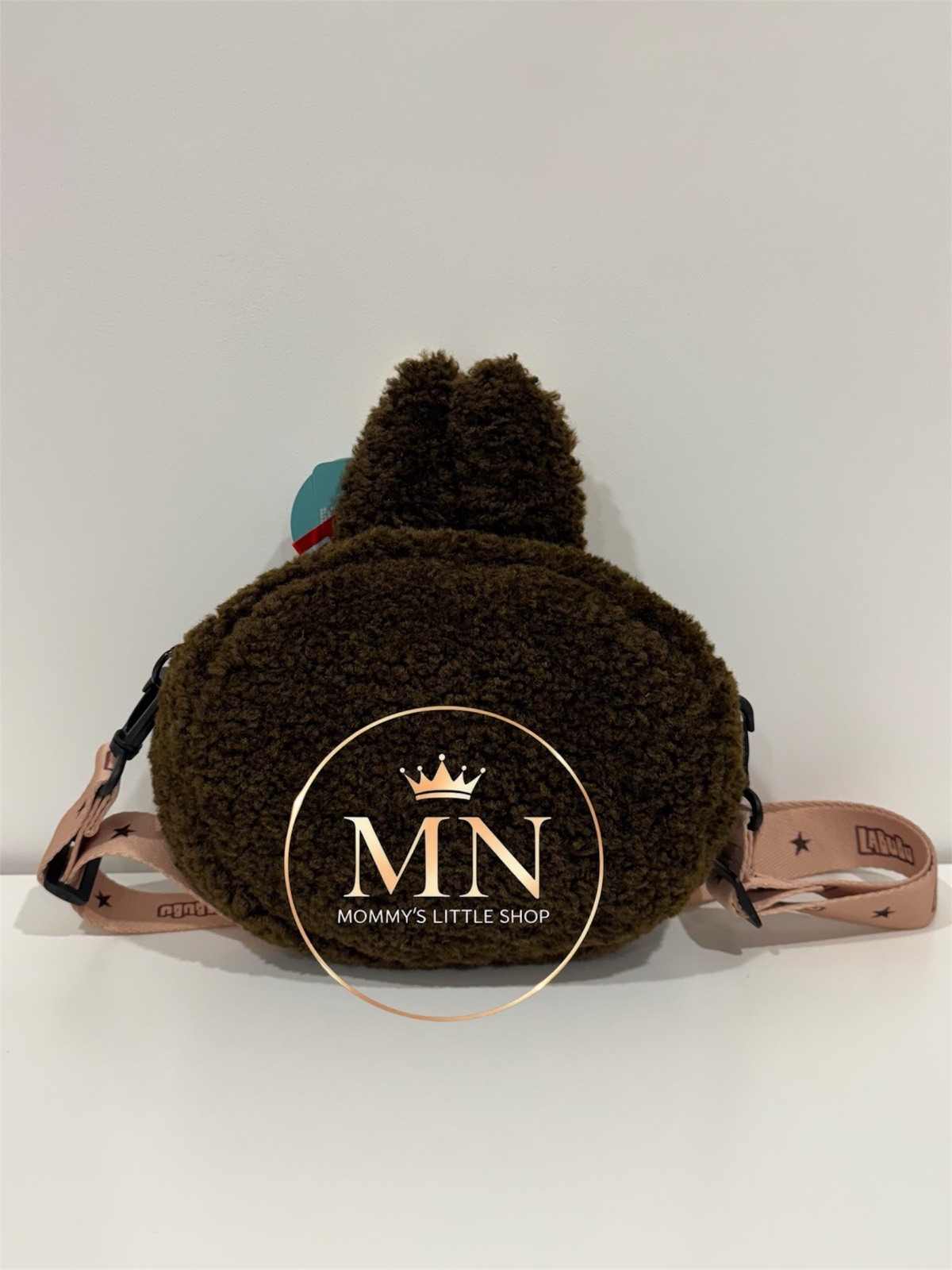 🇺🇸Authentic POPMART PopLand EXCLUSIVE Labubu Head Plush Crossbody Bag NWT