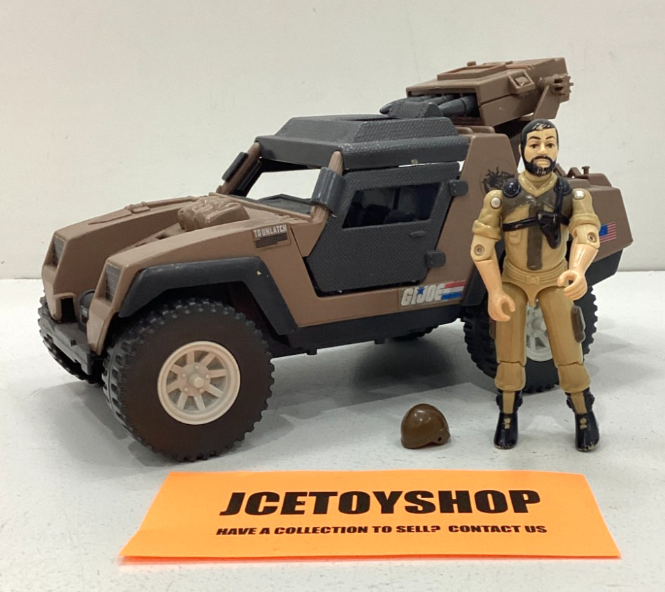 VINTAGE 1984 HASBRO GI JOE VAMP MARK II WITH CLUTCH V2 DRIVER