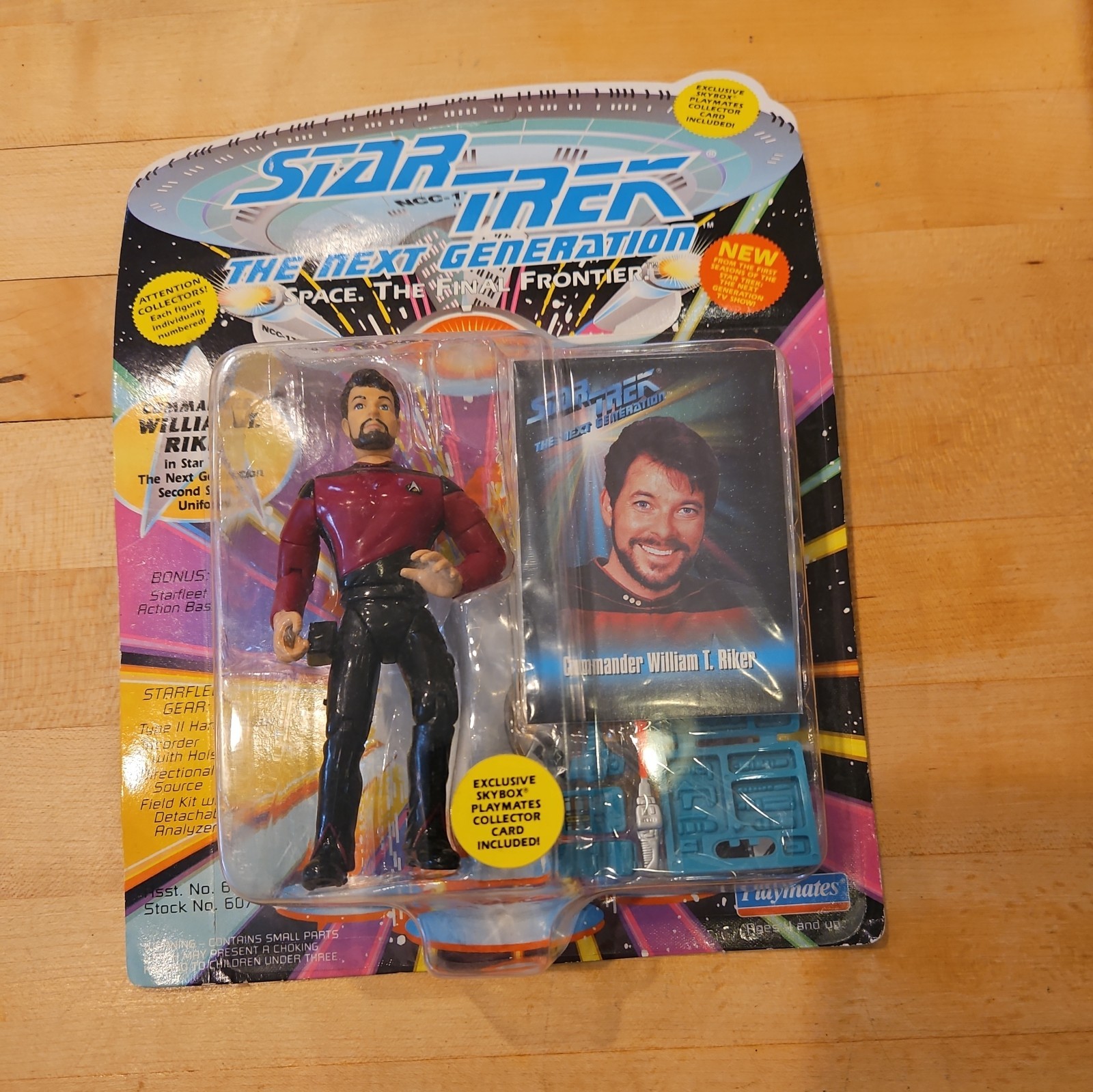 CARDED & SEALED Star Trek The Next Generation Cadet Wesley Crusher