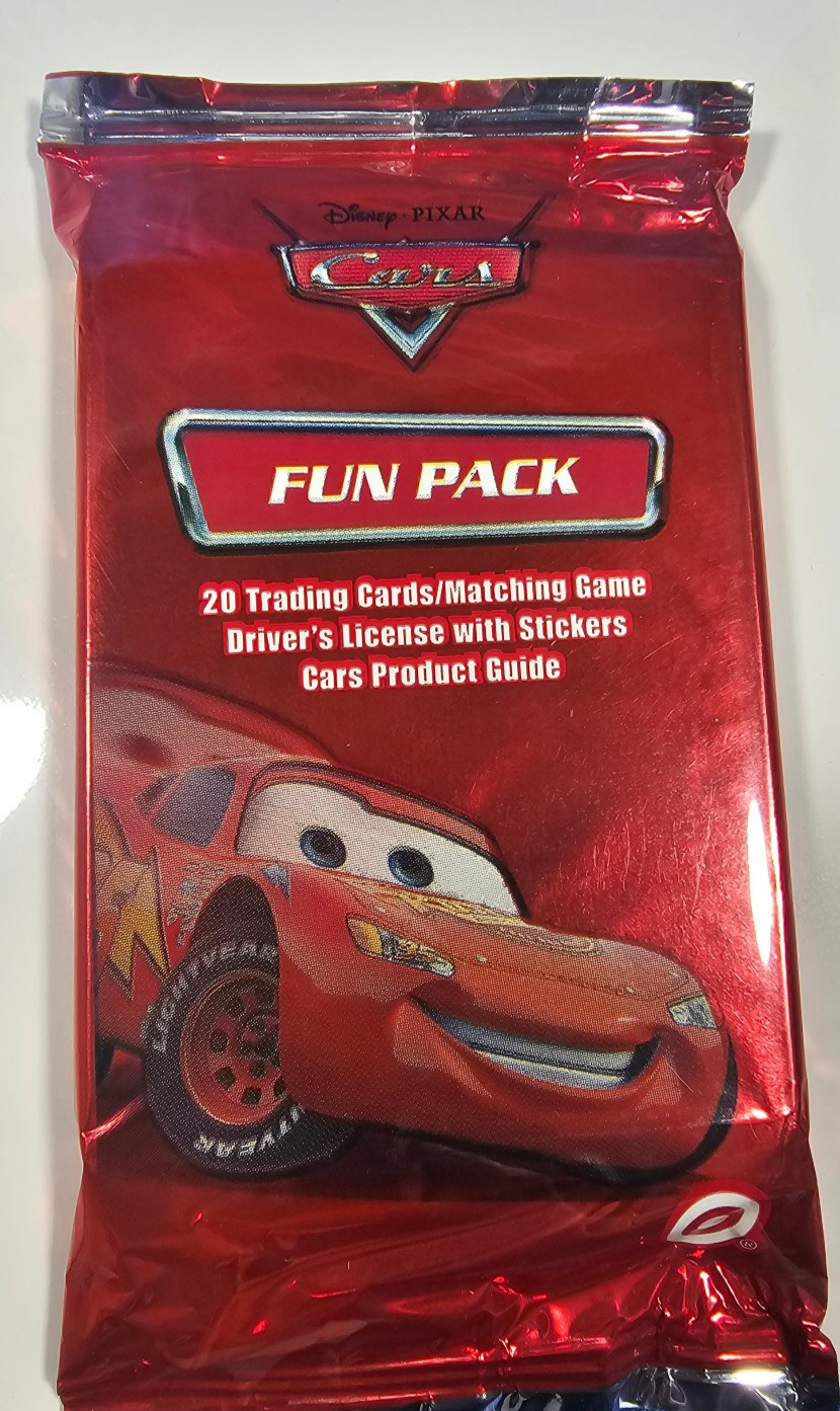 DISNEY PIXAR CARS 2006 FUN PACK TRADING CARDS MATCH GAME Brand New / Sealed
