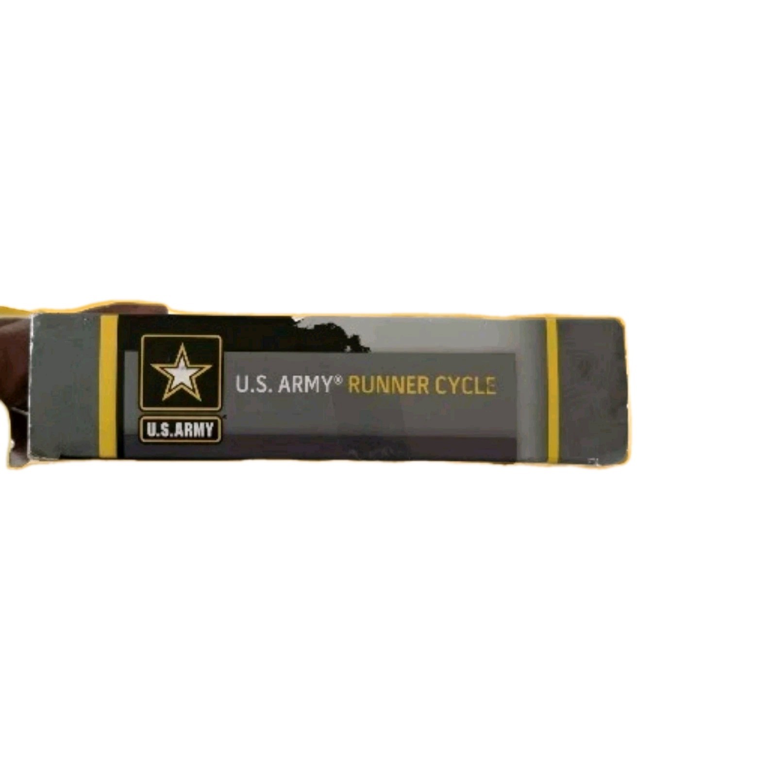US Army Action Figure Runner Cycle Toy Ages 4 and up scuffs on box New