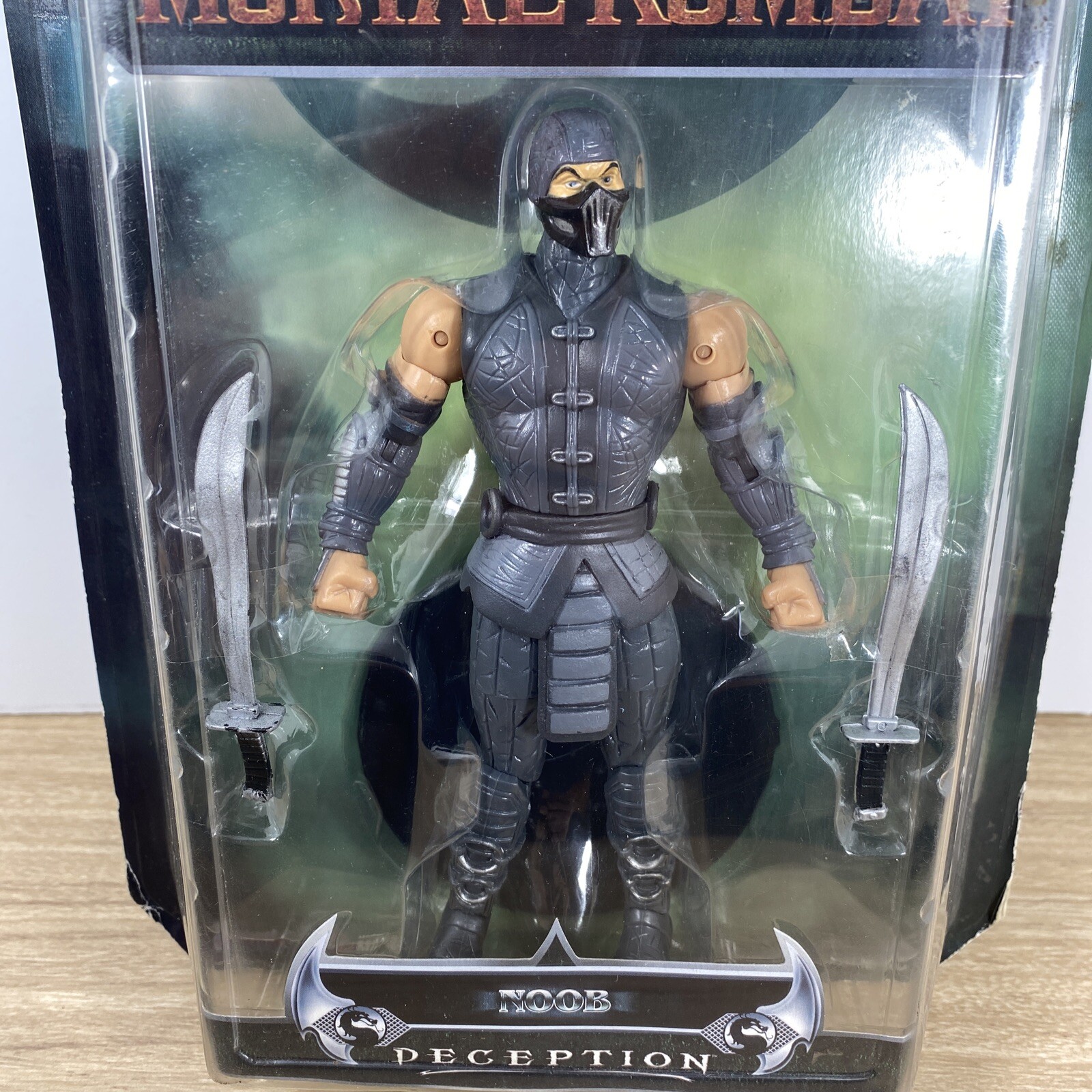 Mortal Kombat 2006 NOOB Deception Action Figure & Weapons Jazwares 6”