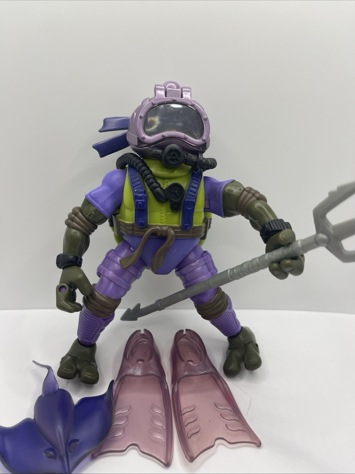 2004 TMNT Deep Diving Donatello Action Figure