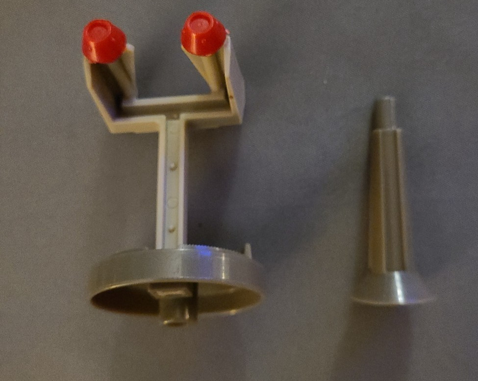 1988 DINO RIDERS T-REX PART Command Tower Complete w/Post Unbroken Tyrannosaurus