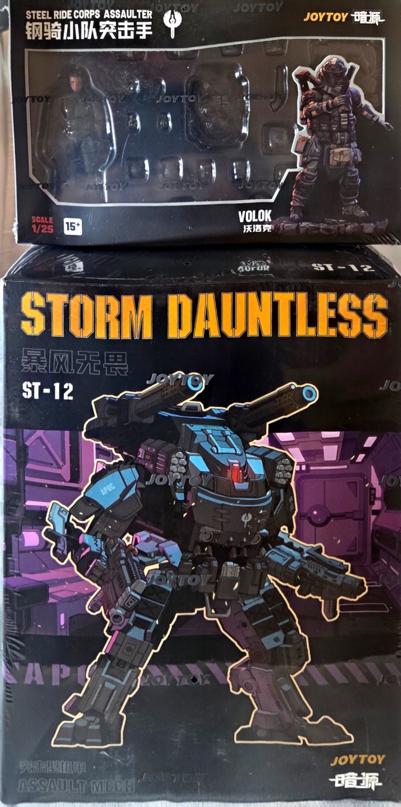 Joytoy 1/25 DS APOC Series Storm Dauntless Assault Mech w/pilot Volok