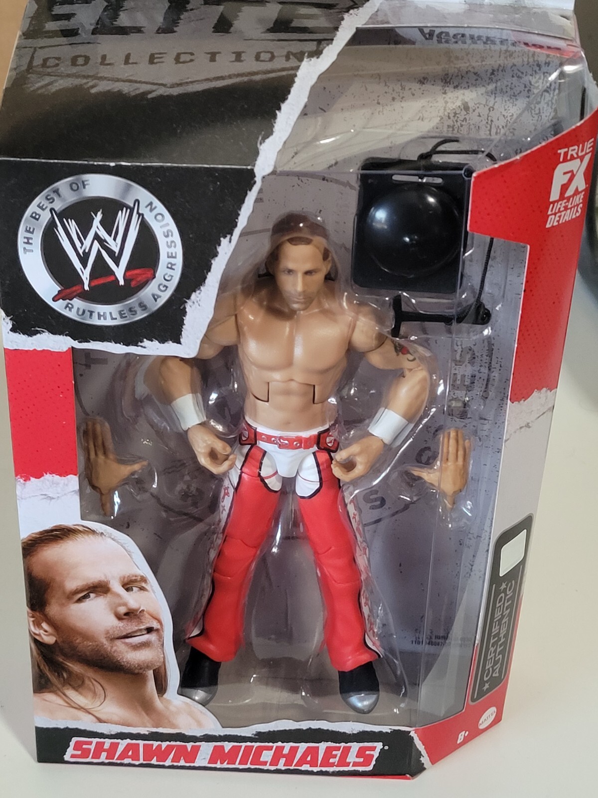 Mattel WWE Ruthless Aggression Shawn Michaels 6” Wrestler Action Figure New