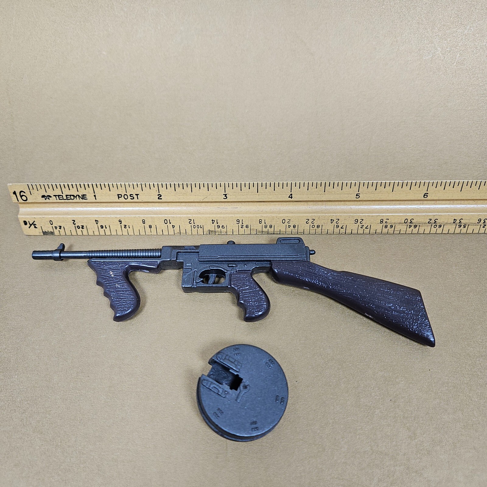 Gi joe Thompson Sten Grease machine guns For 12&Prime; Figure lot of 5 1:6 Plastic