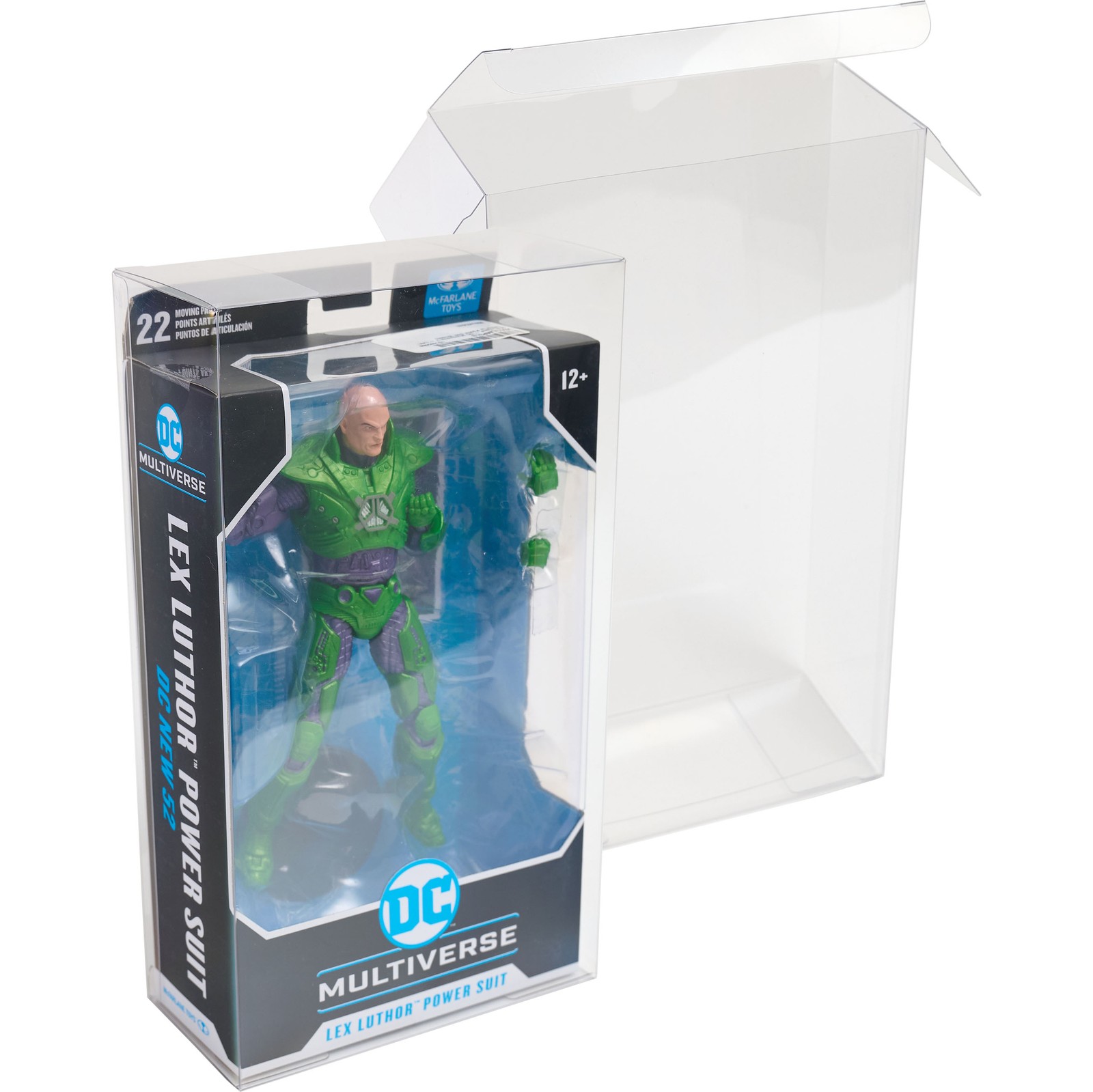 McFarlane DC Multiverse Box Protector Case for 7&Prime; Action Figure Retail Display