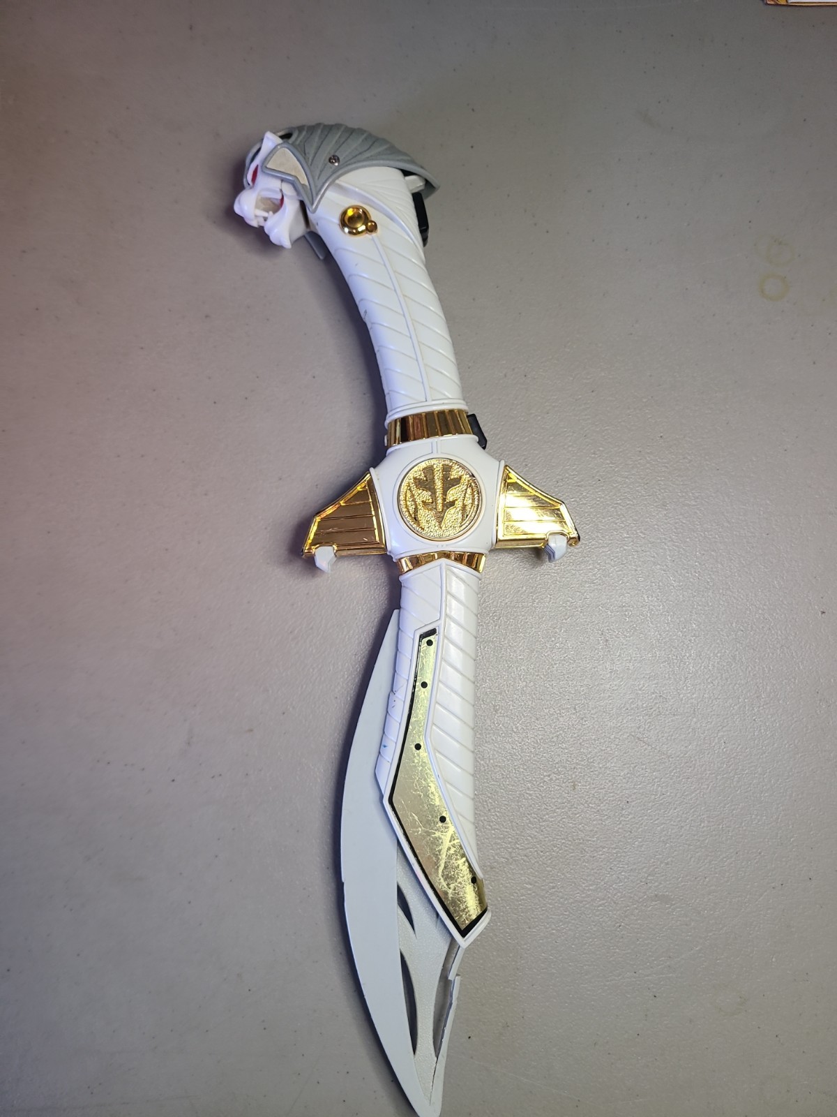 Vintage 1994 MMPR White Ranger Saba Sword Tested