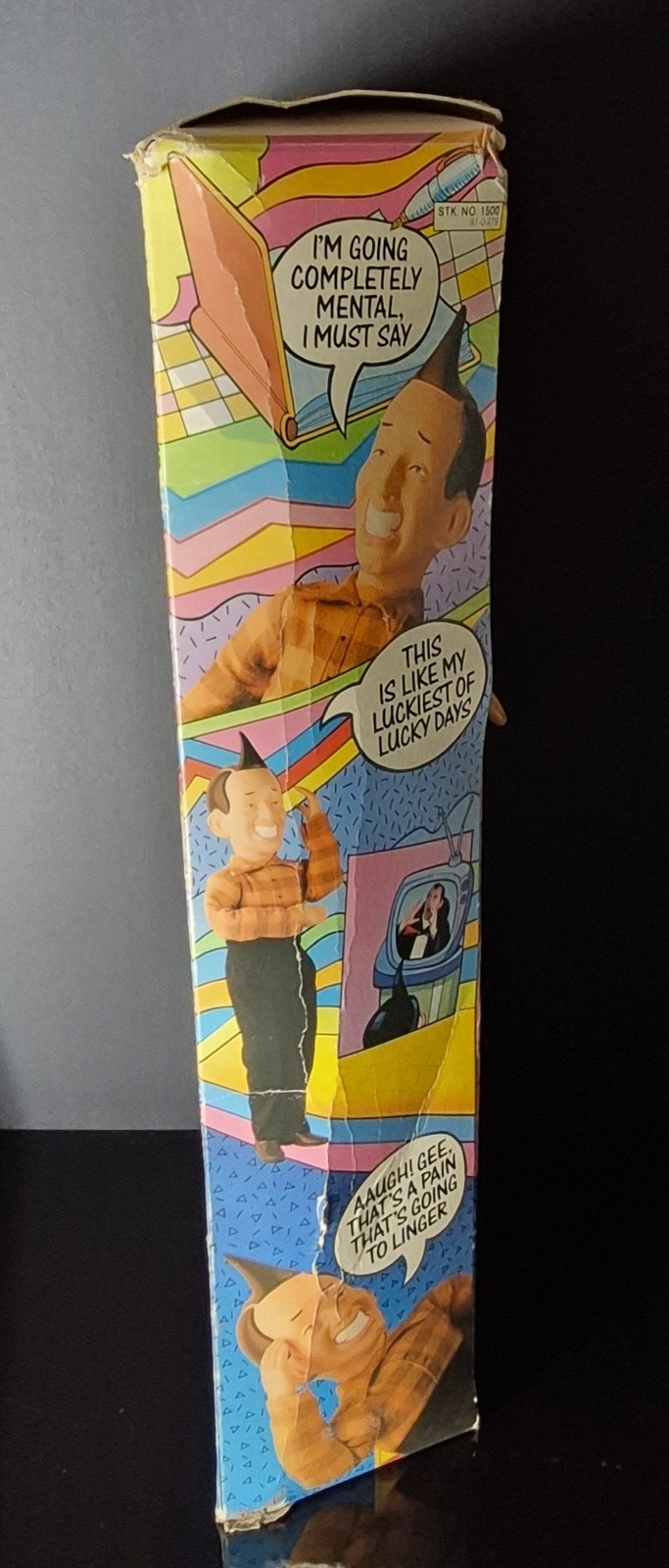 Talking Ed Grimley 18&Prime; Figure Tyco Working NOS 1989