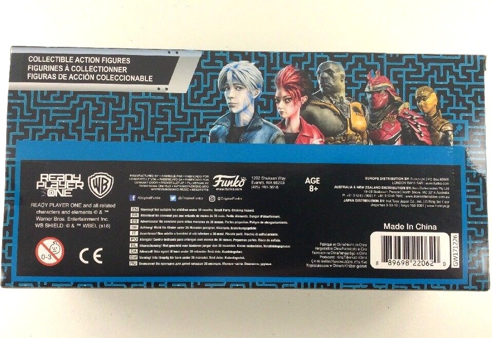 Ready Player One Action Figure Set – Parzival, Artemis, Aech and I-Rok By Funko