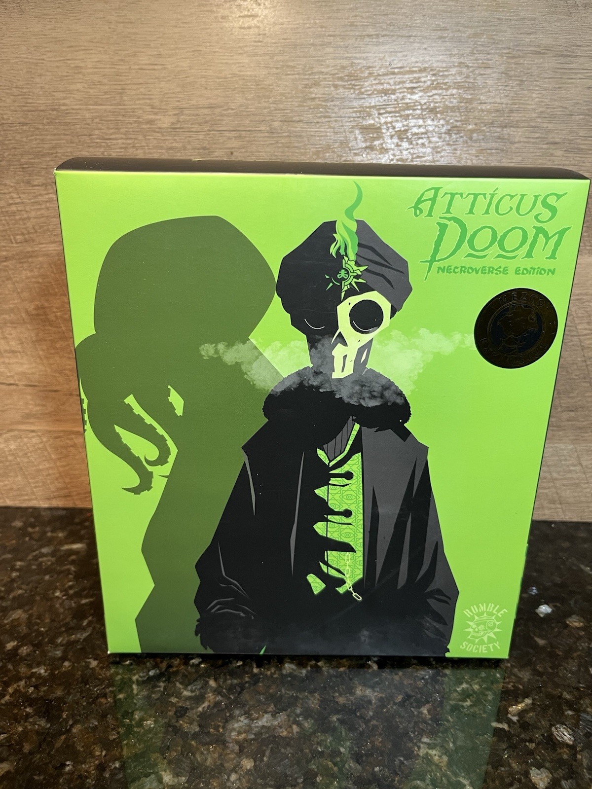 MEZCO ONE:12 COLLECTIVE ATTICUS DOOM NECROVERSE EDITION!