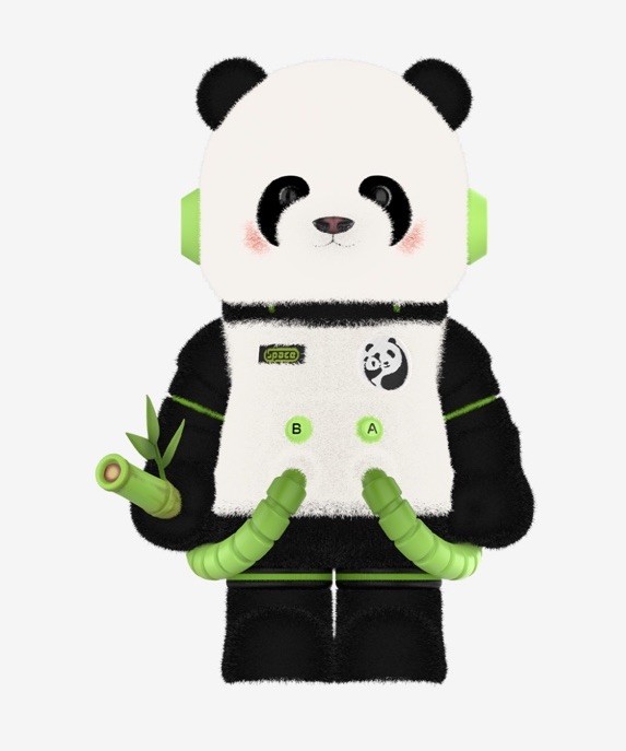 Authentic Pop Mart Mega Space Molly 400% Panda SEALED NEW Retail $315