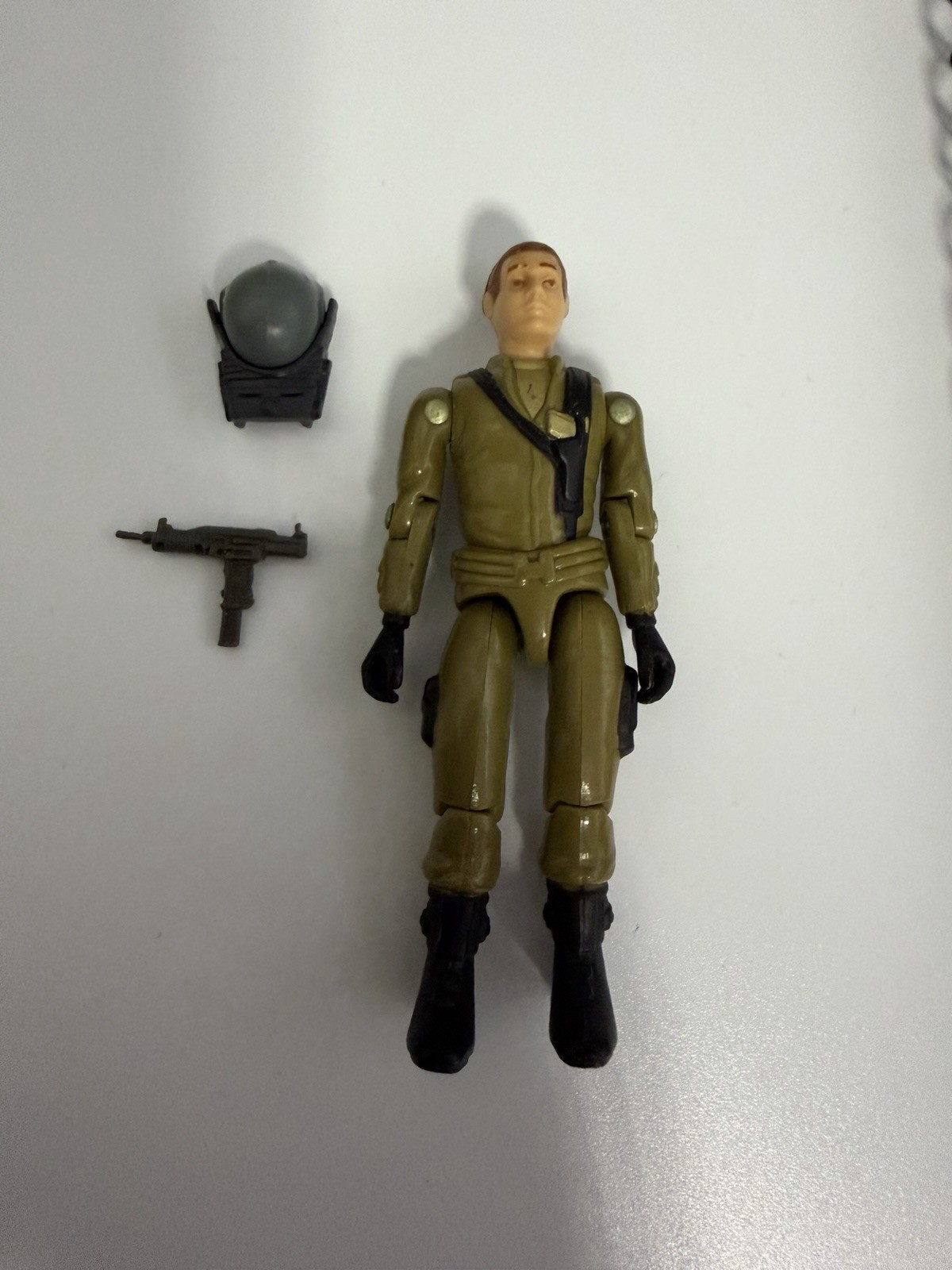 GI Joe 1982 Steeler V1 100% Complete Straight Arm Vintage Hasbro New O Ring!!!
