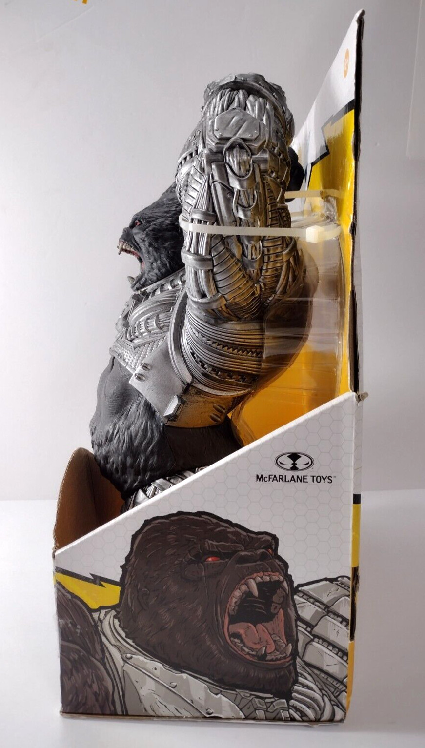McFarlane Raw 10 CY-GOR Robot Animal Weapon 10.5&Prime; Gorilla Action Figure Toy NEW!