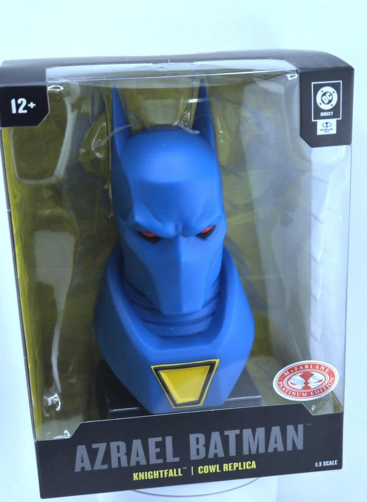 McFarlane Toys DC Direct Azrael Batman Knightfall Cowl Replica 1:3 Scale