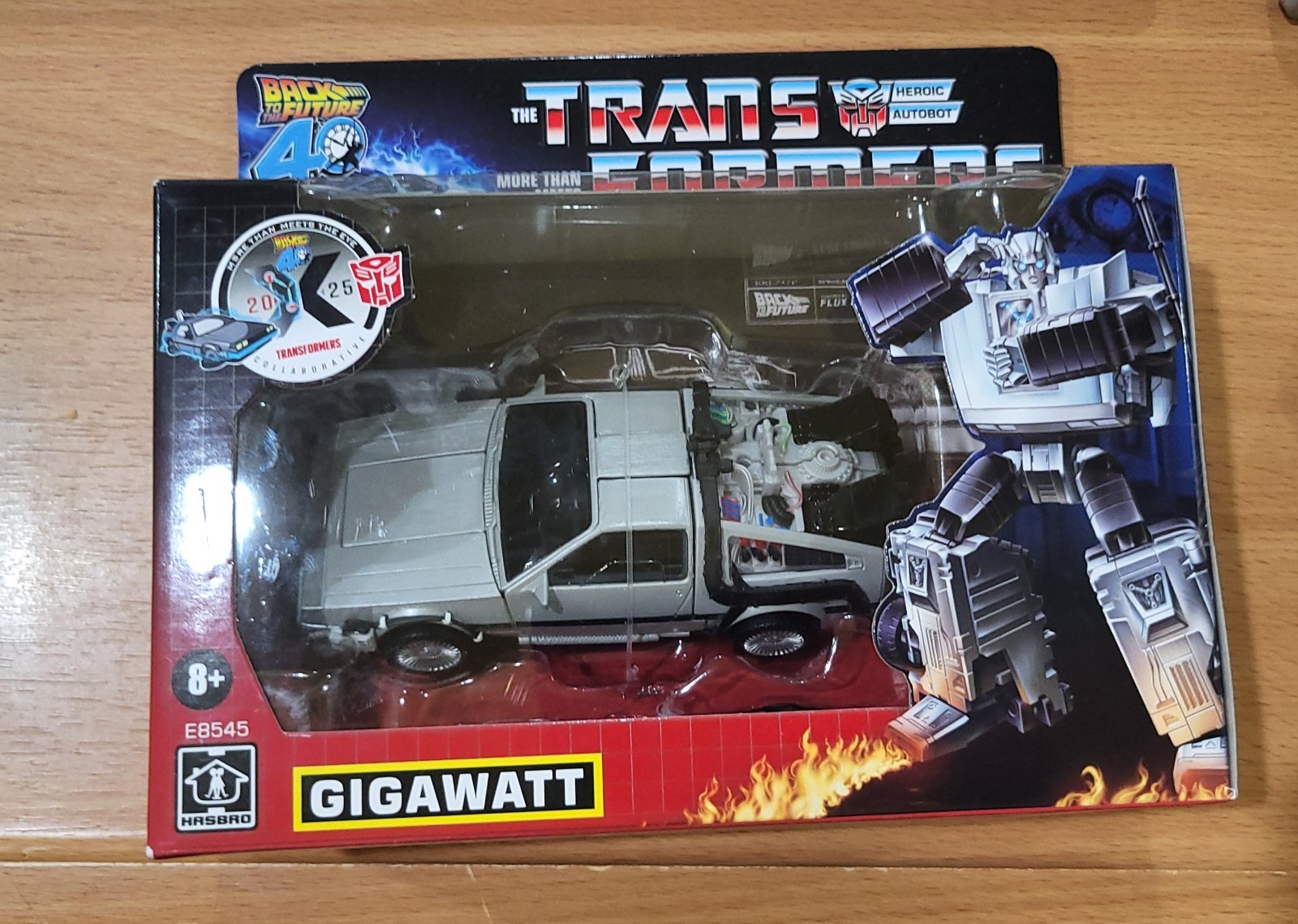 Transformers Back to the Future Collaborative . Gigawatt Brand New sealed.