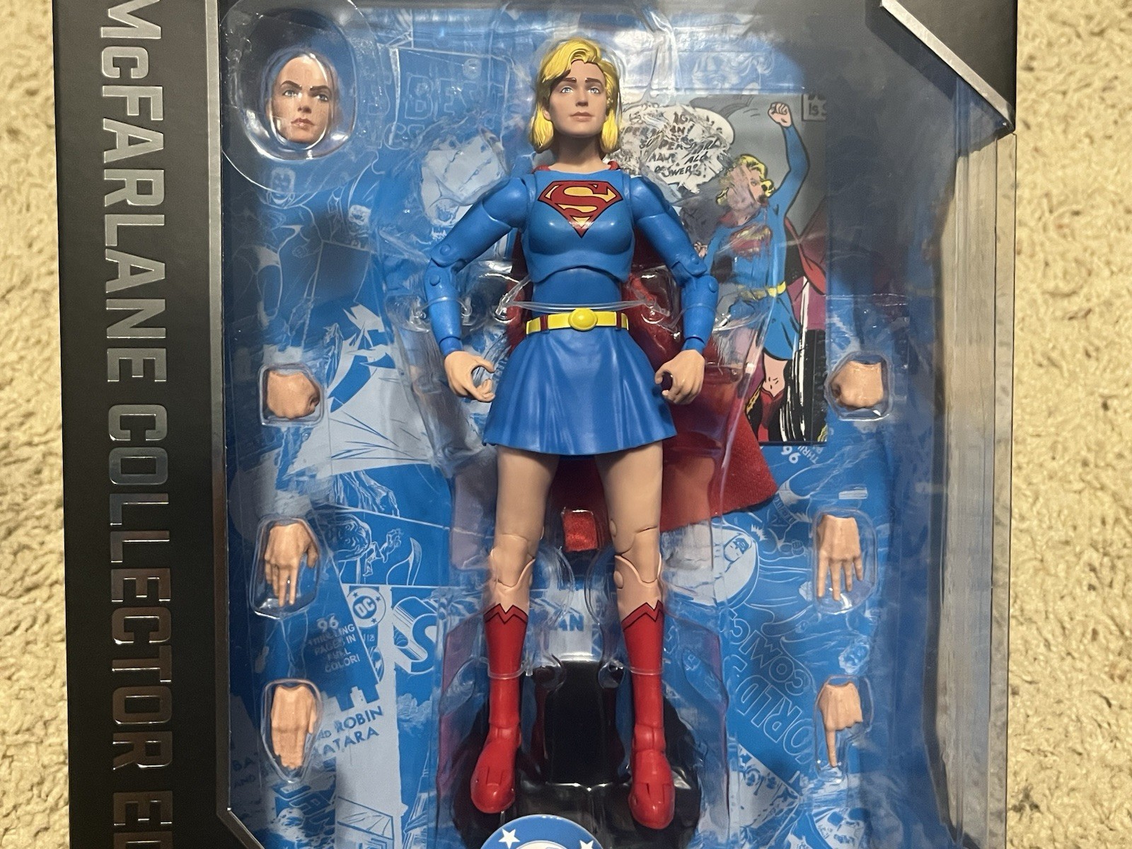 2 McFarlane DC Multiverse Brandon Routh Superman Returns Comic Supergirl 59 NIB