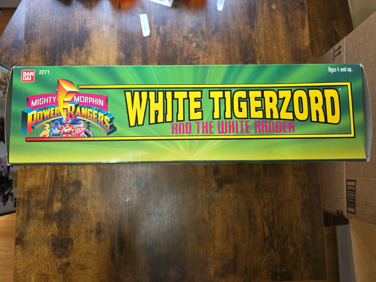 Mighty Morphin Power Rangers White Tigerzord And The White Ranger New In Box