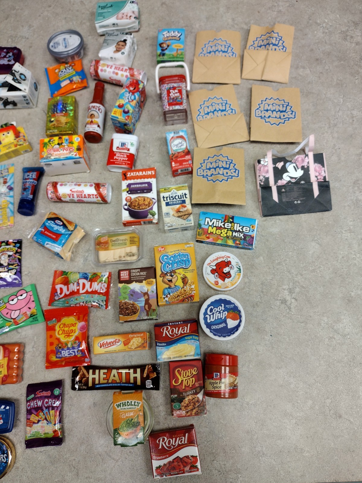 Huge Zuru Surprise Mini Brands! Lot Of 69 Pieces Total! food candy toys and more