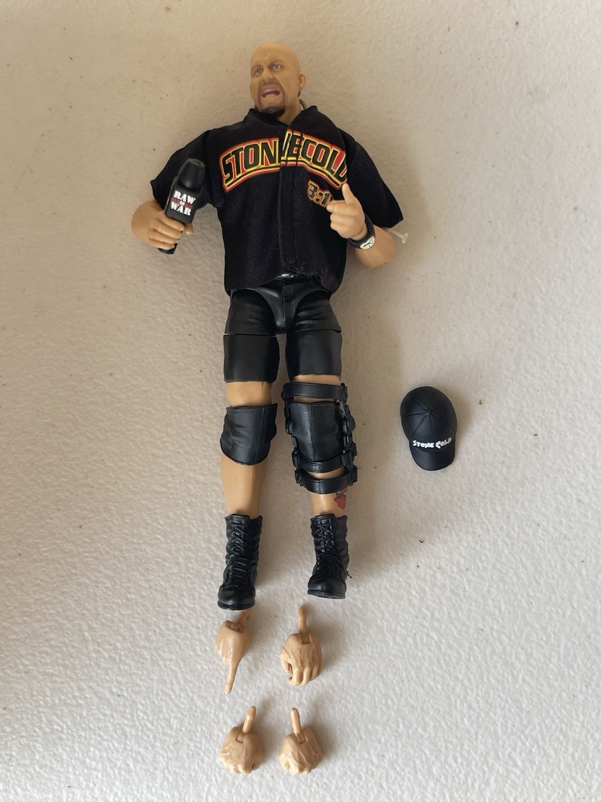 Steve Stone Cold Austin WWE Mattel Elite Series 122 Wrestling Figure loose