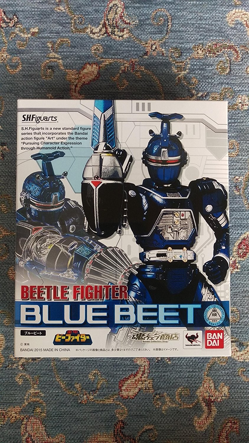 BANDAI Heavy Armor Beefighter S.H.Figuarts Blue Beat