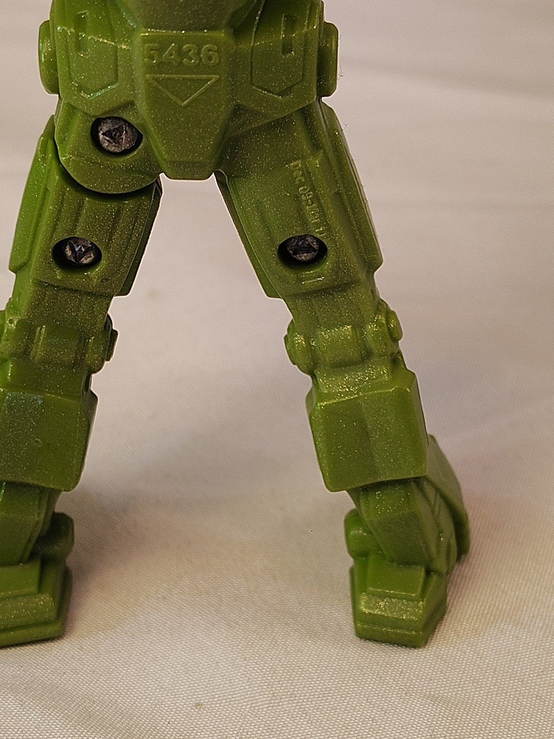 Robot Action Figure Plastic Green Less Than 5in Toy Collectible Figurine