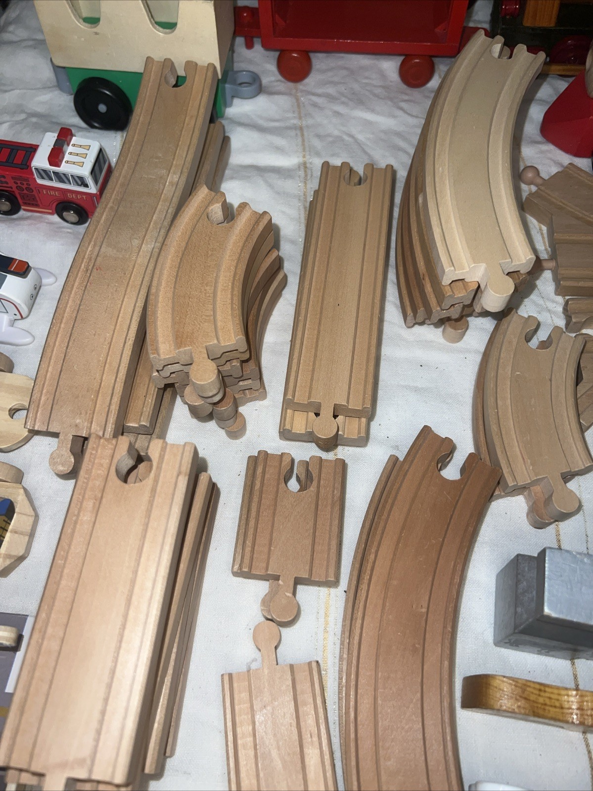 Thomas And Friends Multicolor Train Mixed Lot Wooden Track Figures Accessories