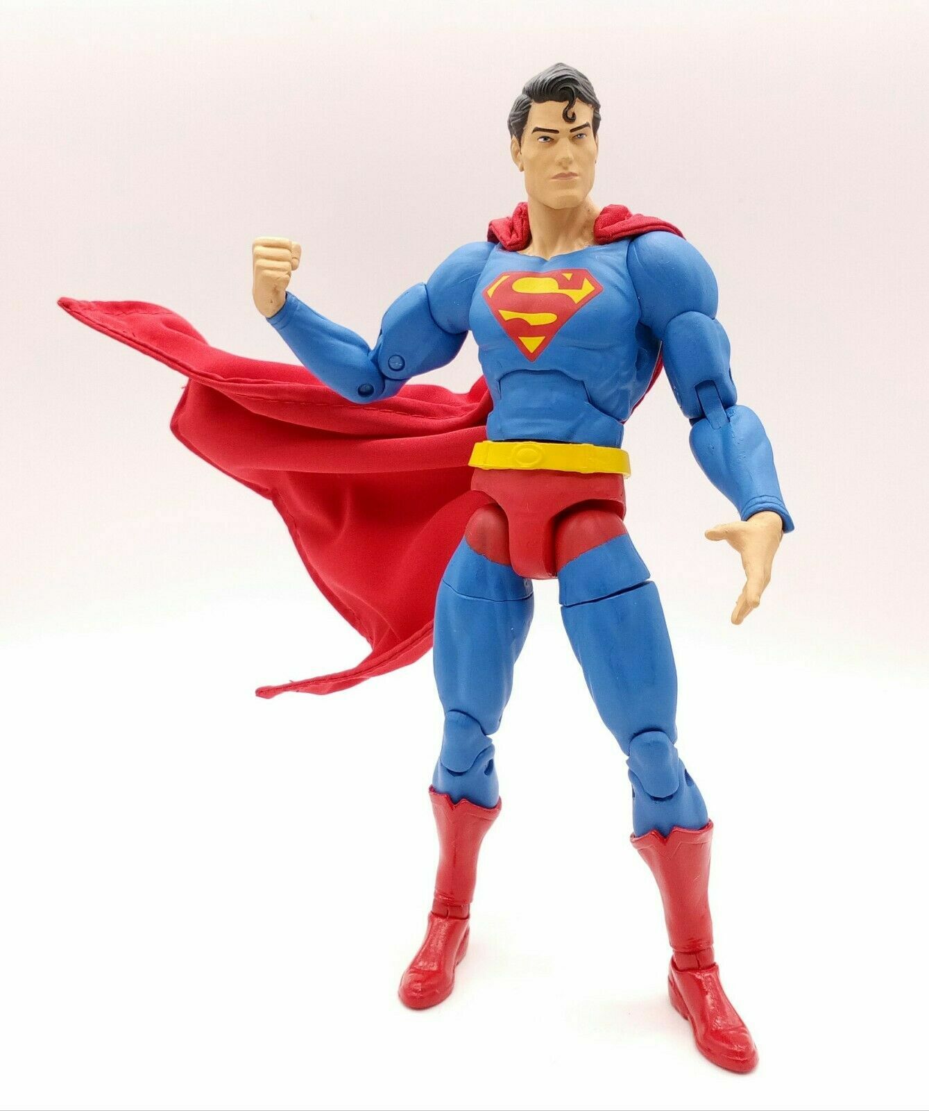 SU-C-DCS: 1/12 Wired Red cape for Mattel, DC Icon, NECA Superman (No Figure)