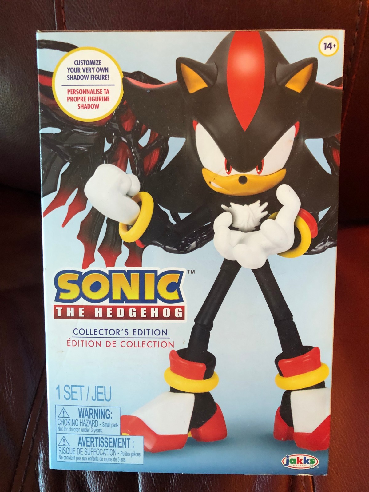Jakks Sonic The Hedgehog Shadow The Hedgehog Collector&rsquo;s Edition Deluxe Figure