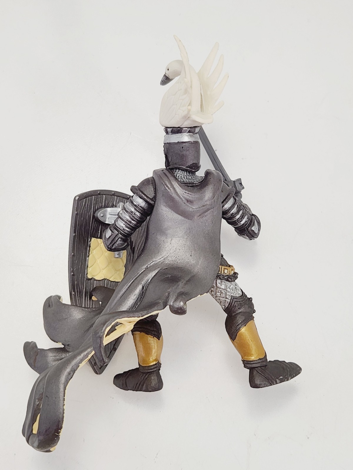 2007 Papo Swan Knight Medieval Castle Figure