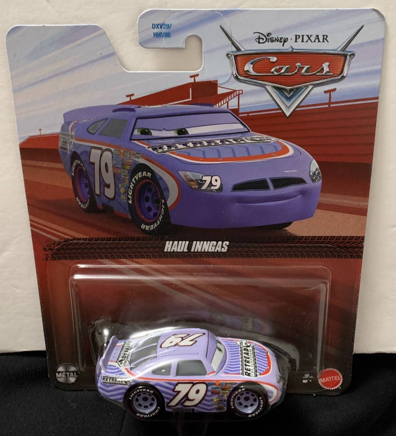 Disney Pixar Cars HAUL INNGAS Race Car Metal Series Free Shipping