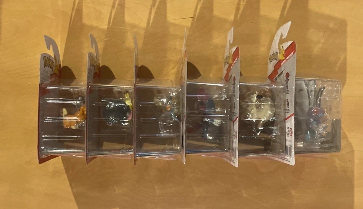 Pokémon Battle Figures Wave 17 Complete; Primeape, Butterfree, Eevee, & Others