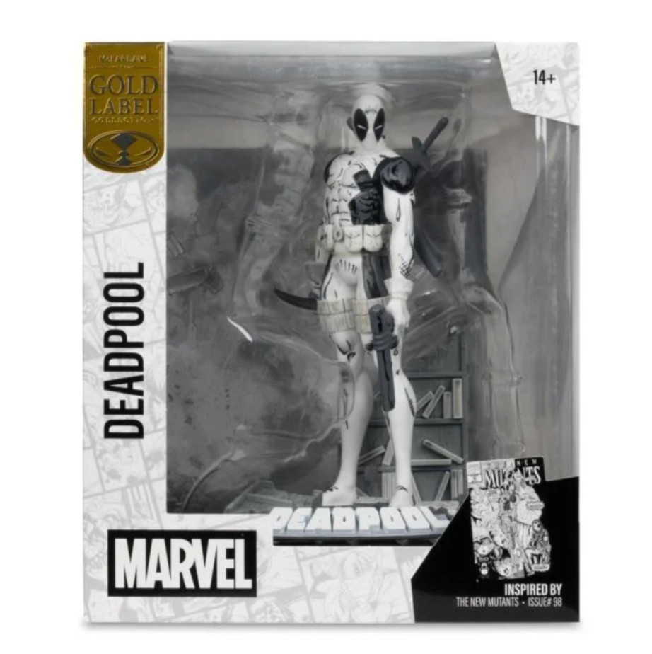 Deadpool The New Mutants #98 Line Art 1:10 Posed Figure GOLD Label Exclusive