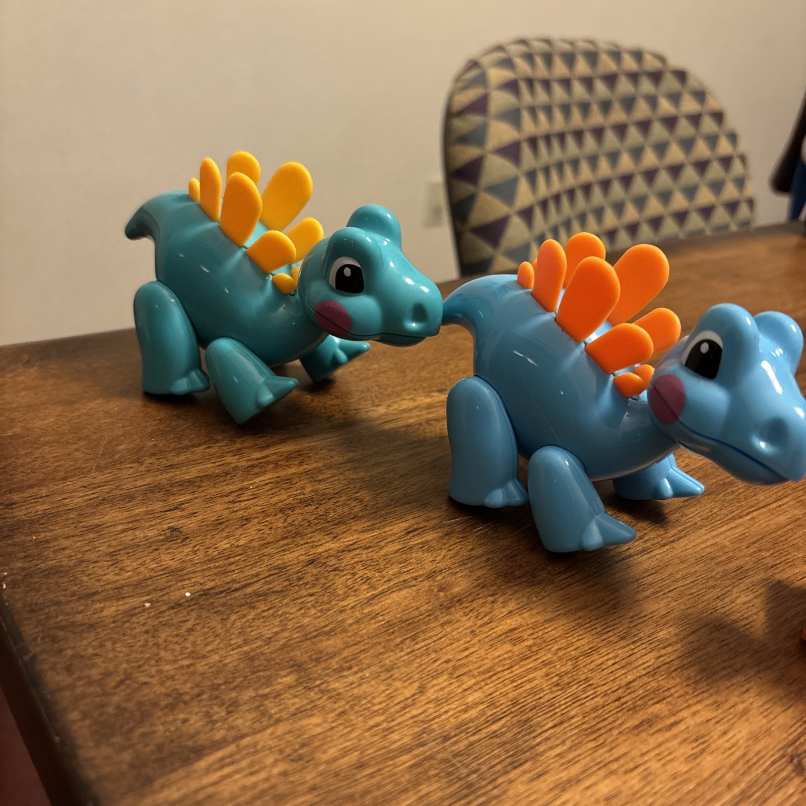 Set Of 3 – Tolo First Friends Dinosaurs Toddler Toys Pterodactyl And 2 Stegs