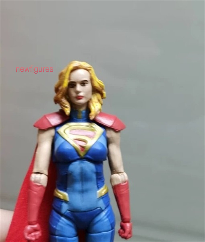 1/18 Captain Brie Larson Head Sculpt Model For 3.75&Prime; Female Figure Body