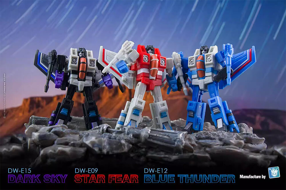Dr Wu DW-E09 DW-E12 DW-E15 DW-E09G E09T E09D Starscream Action Figure in stock