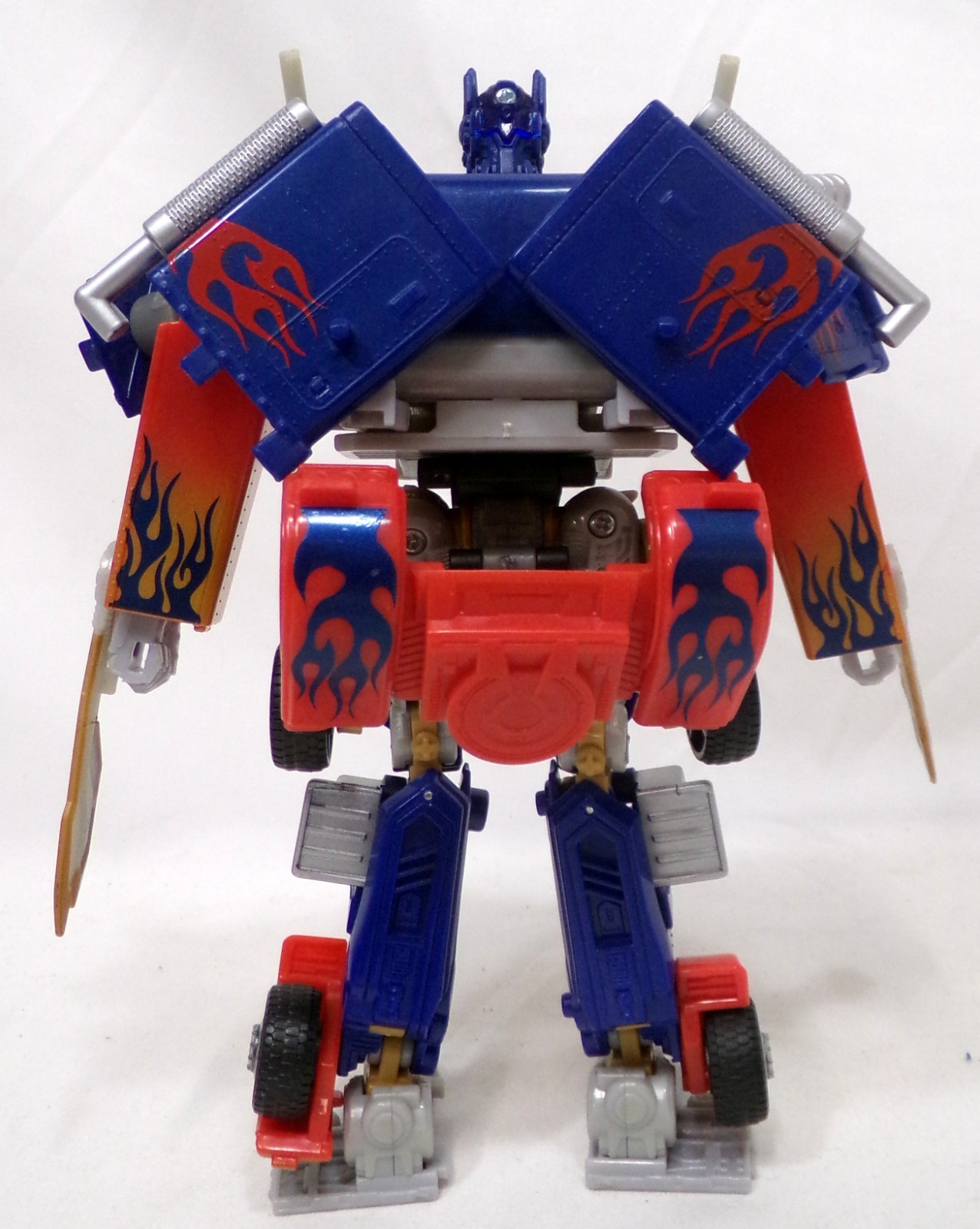 Transformers Reveal the Shield Battle Blades Optimus Prime Voyager Incomplete